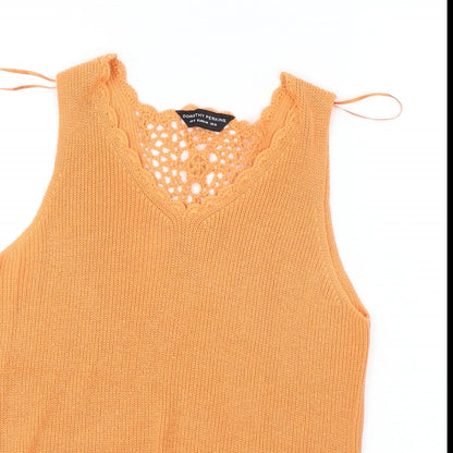 Dorothy Perkins  Womens Orange   Pullover Jumper Size 12