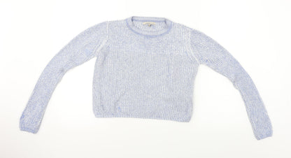 Marks & Spencer  Womens Blue   Pullover Jumper Size 8