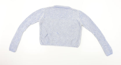 Marks & Spencer  Womens Blue   Pullover Jumper Size 8