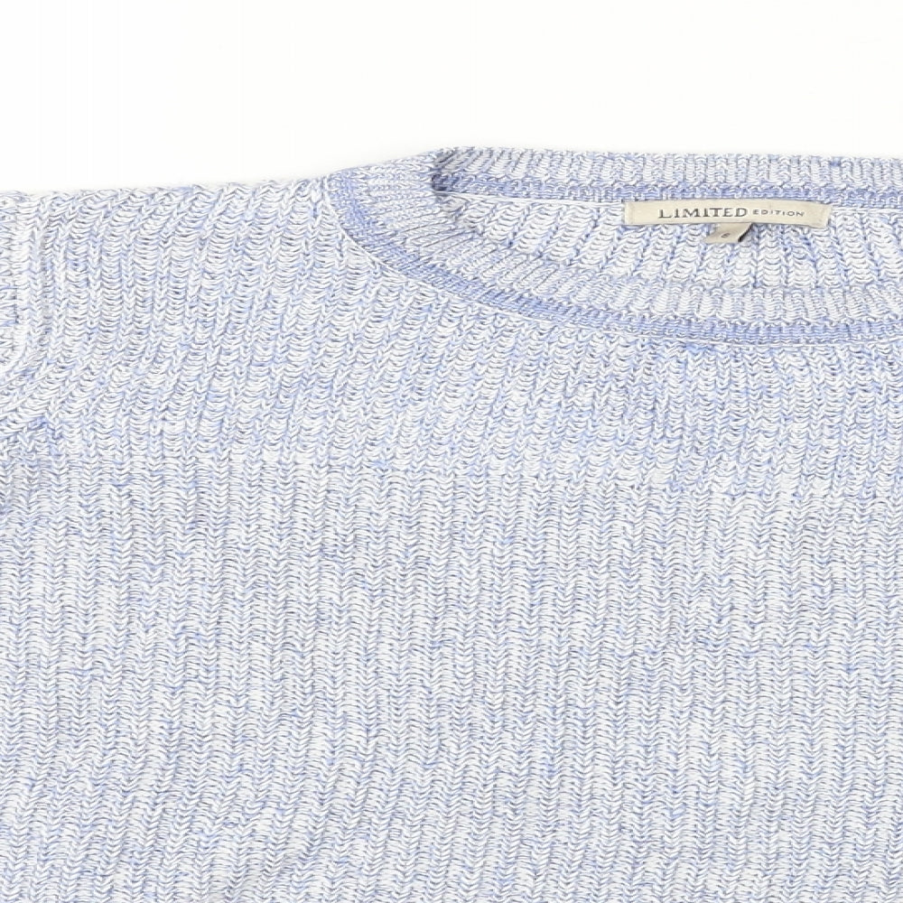 Marks & Spencer  Womens Blue   Pullover Jumper Size 8
