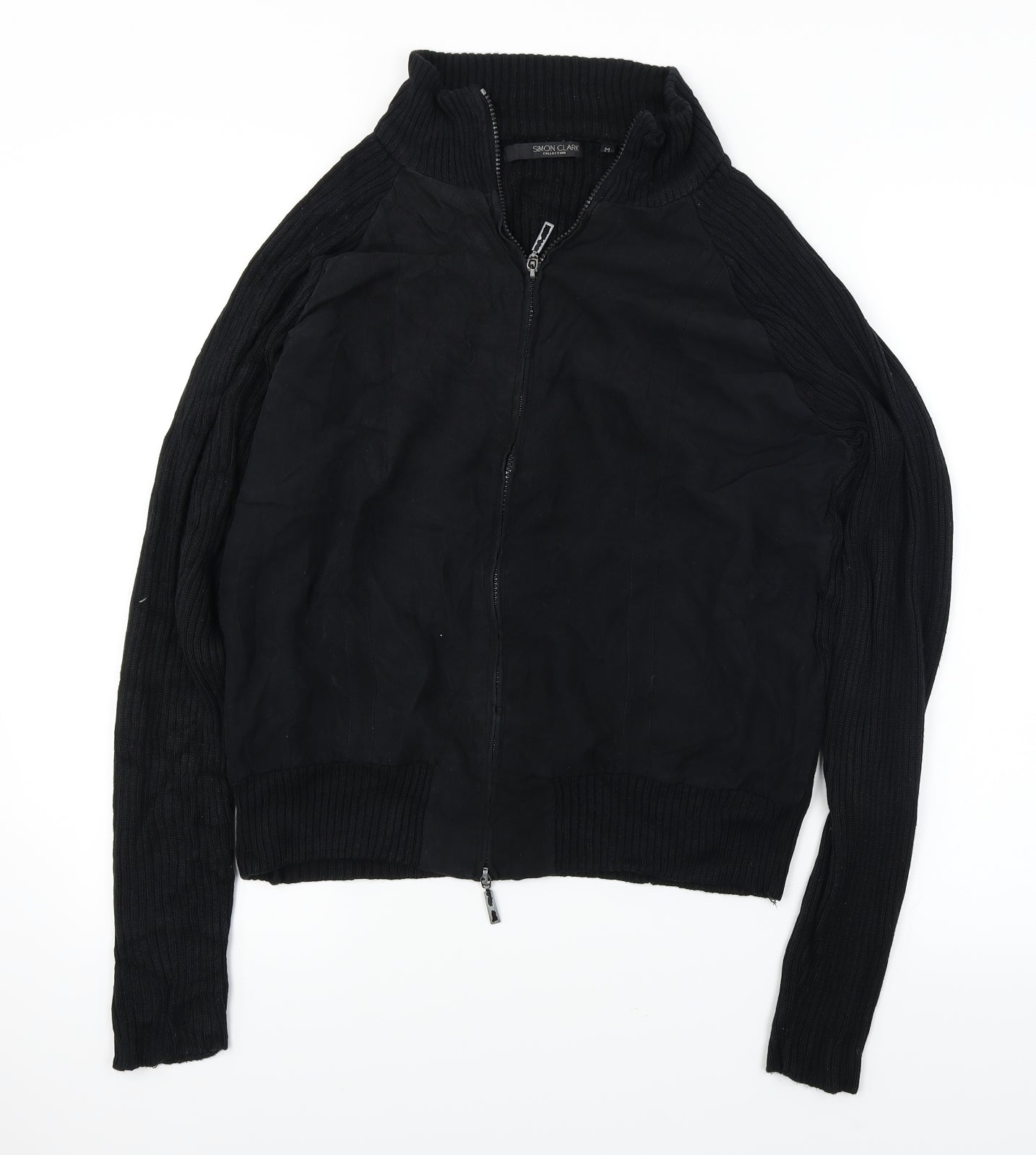 Mens UK Size M Simon Clarke Black Jacket