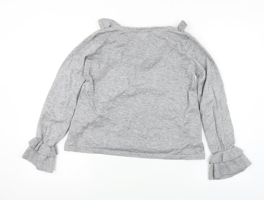JCL  Womens Grey   Pullover Jumper Size M