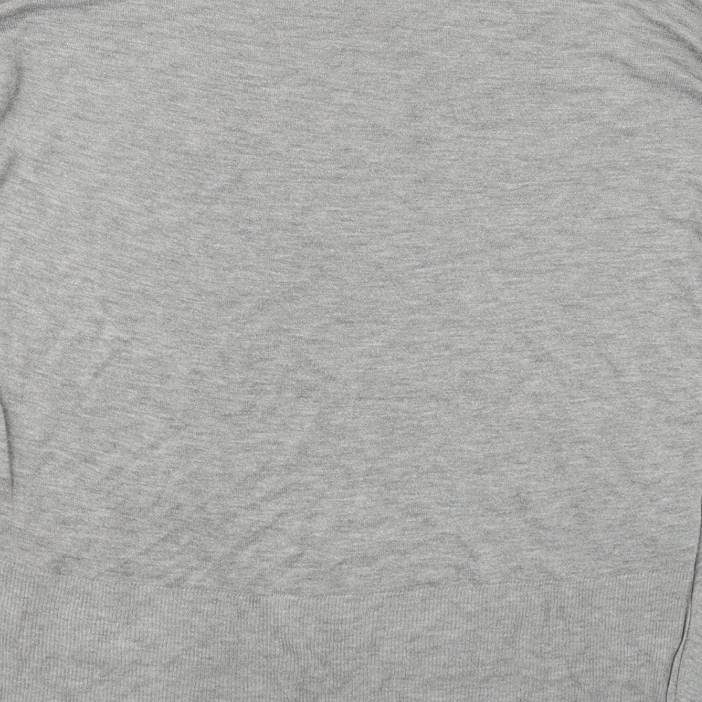 H&M  Womens Grey   Pullover Jumper Size M