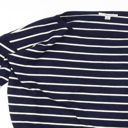 89th & Madison Womens Blue   Pullover Jumper Size M