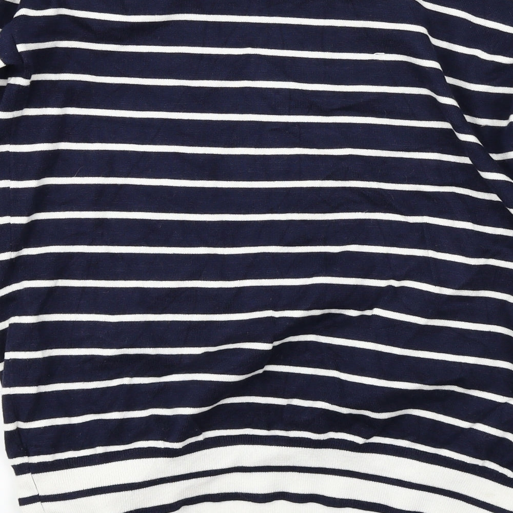 89th & Madison Womens Blue   Pullover Jumper Size M