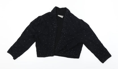 Wallis Womens Black   Cardigan Jumper Size 8