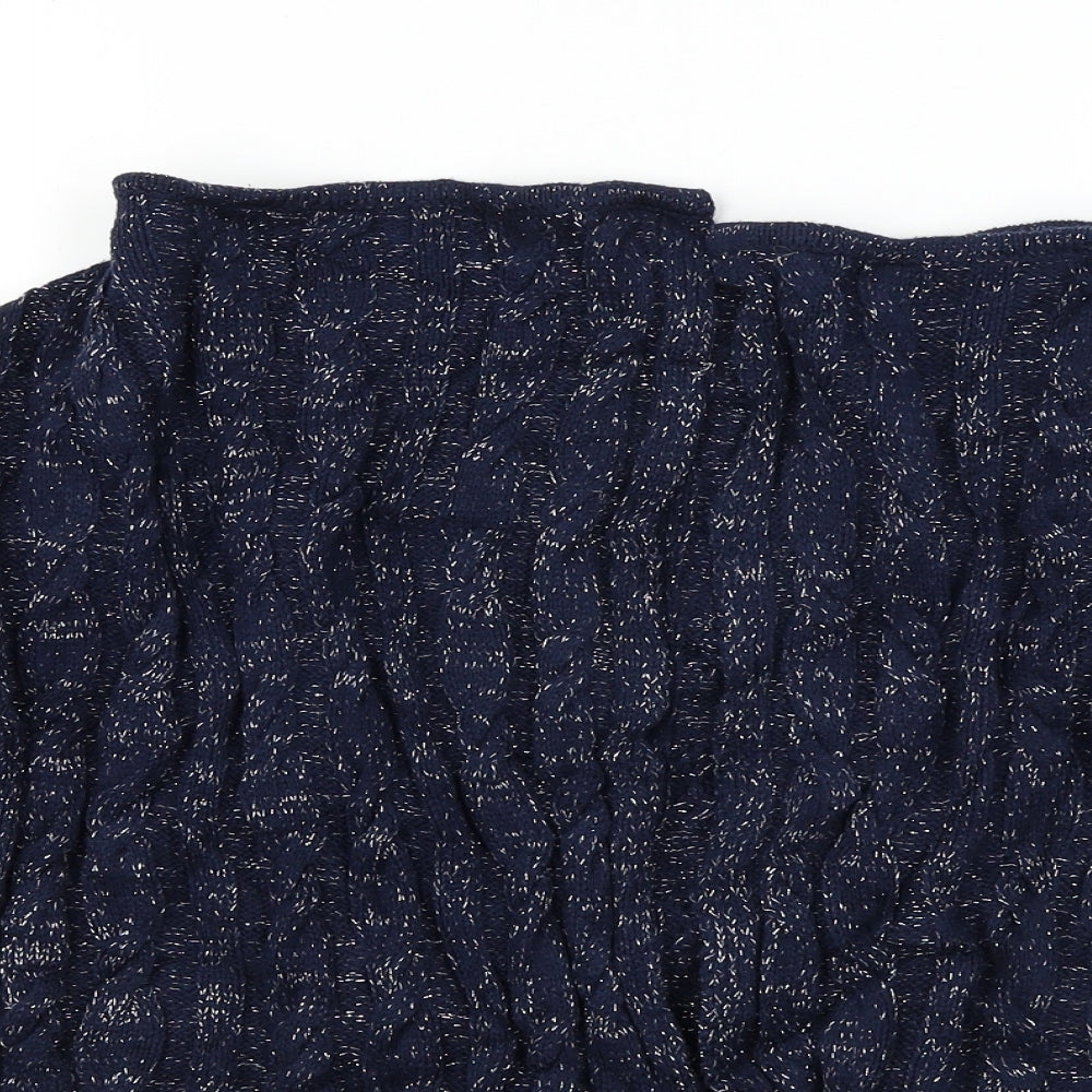 Nutmeg  Girls Blue   Cardigan Jumper Size 10 Years