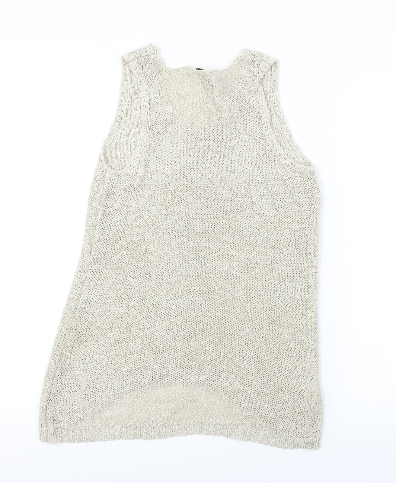 papaya  Womens Beige   Basic Blouse Size 8