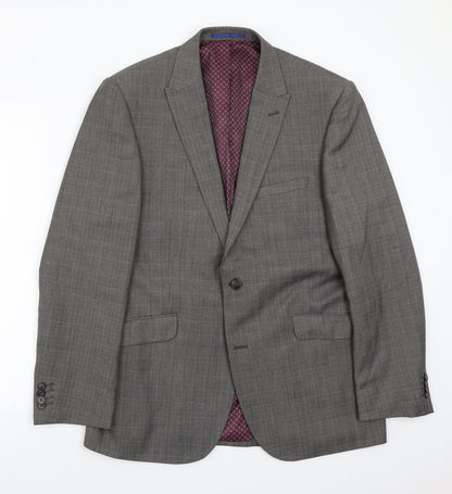 Mens UK Size 40 Taylor & Wright Regular Grey Suit Jacket