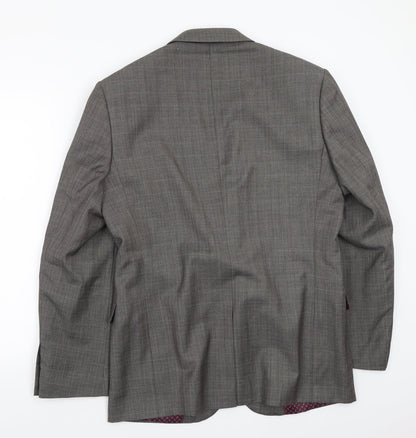 Mens UK Size 40 Taylor & Wright Regular Grey Suit Jacket