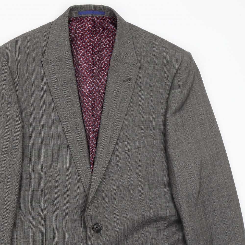 Mens UK Size 40 Taylor & Wright Regular Grey Suit Jacket