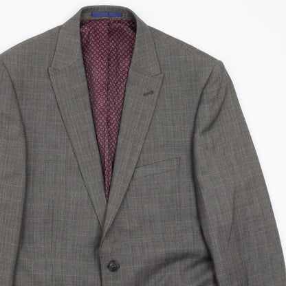 Mens UK Size 40 Taylor & Wright Regular Grey Suit Jacket