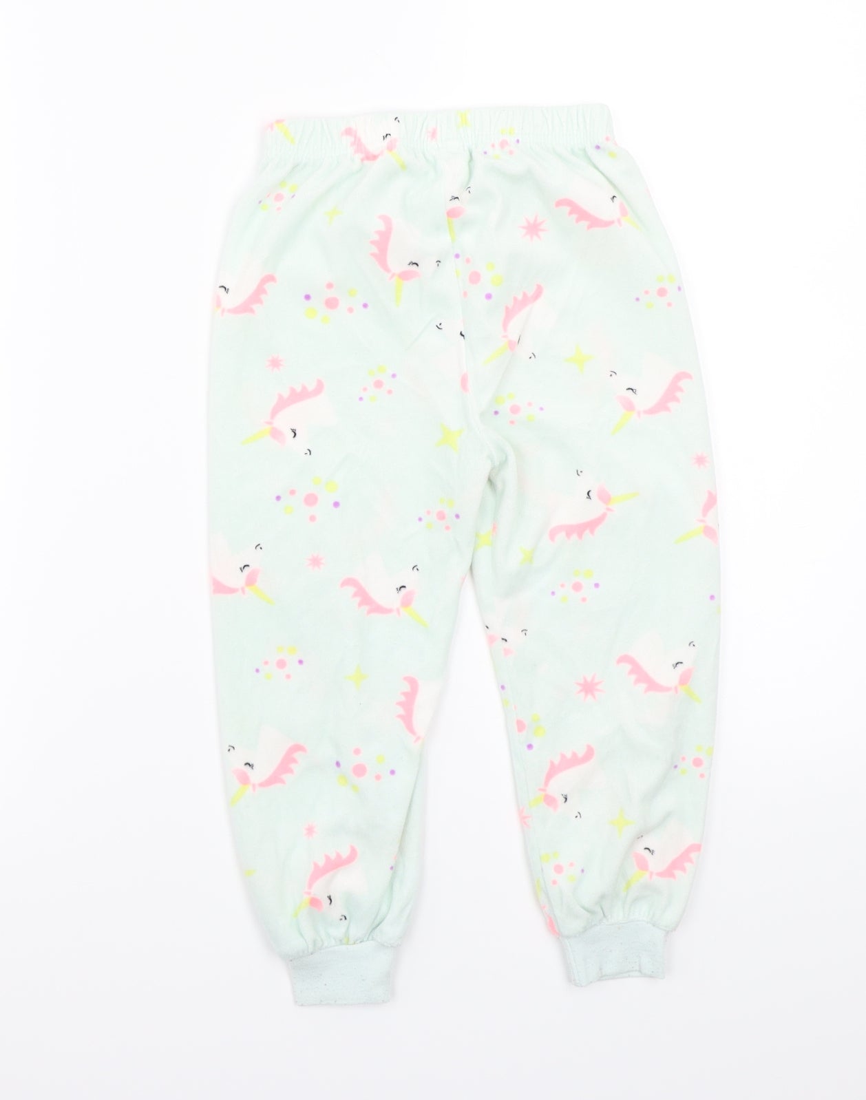 Primark Girls Green   Capri Pyjama Pants Size 3-4 Years