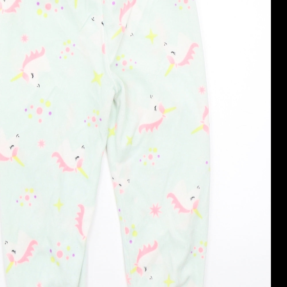 Primark Girls Green   Capri Pyjama Pants Size 3-4 Years