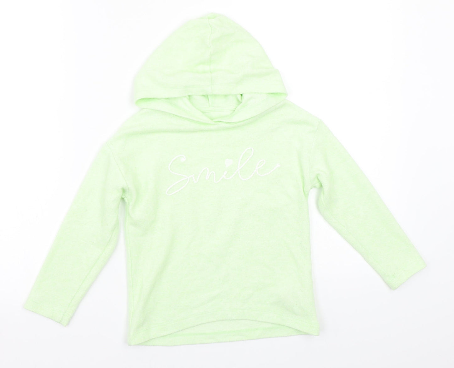 St Bernard Girls Green   Pullover Hoodie Size 4-5 Years