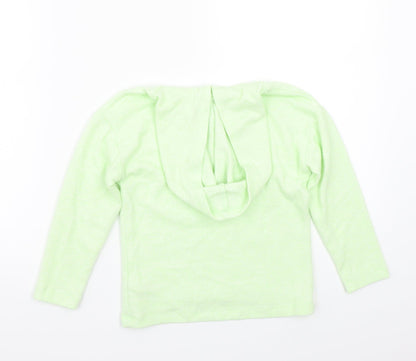 St Bernard Girls Green   Pullover Hoodie Size 4-5 Years