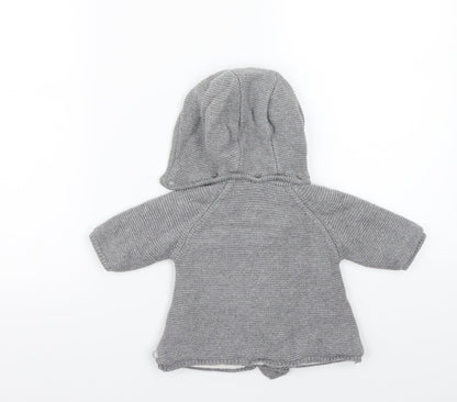 Obaibi Baby Grey   Jacket Coatigan Size 3-6 Months