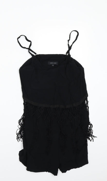 Newlook Womens Black   Playsuit One-Piece Size 8