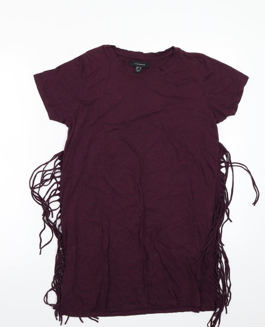 Primark Womens Purple   Basic T-Shirt Size 10