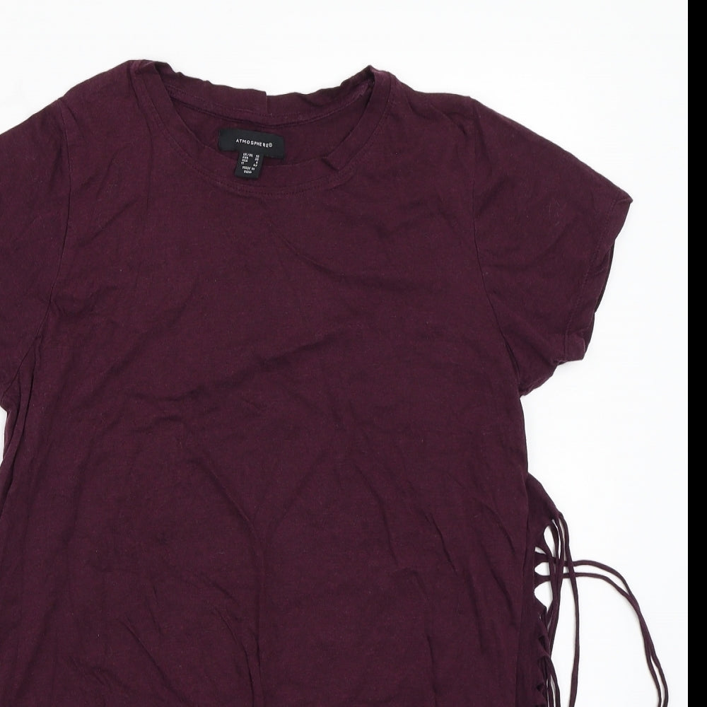Primark Womens Purple   Basic T-Shirt Size 10