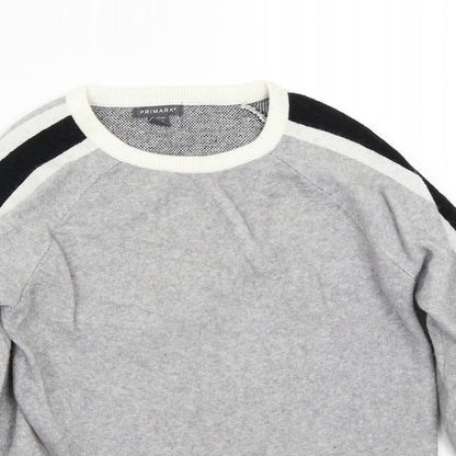 Primark Boys Grey   Pullover Jumper Size 13 Years