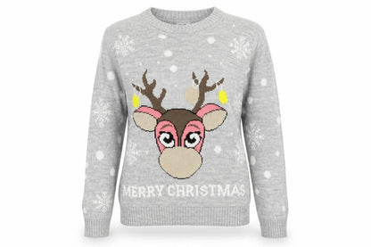 Gazelle Womens Grey   Pullover Jumper Size M