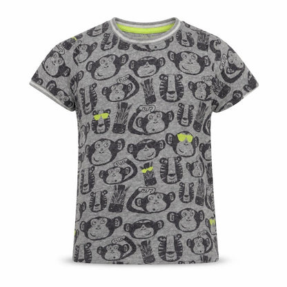 Blue Zoo Boys Grey   Basic T-Shirt Size 4-5 Years