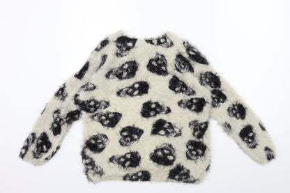 cameo rose Womens Beige  Knit Pullover Jumper Size S