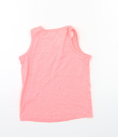 Next Boys Pink   Basic Tank Size 4 Years