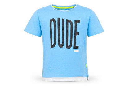Primark Boys Blue   Basic T-Shirt Size 7 Years