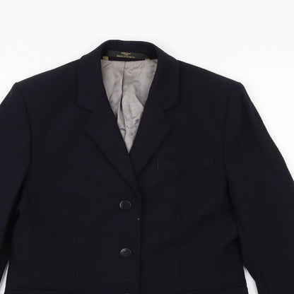 Marks and Spencer Womens Blue   Jacket Suit Jacket Size 10