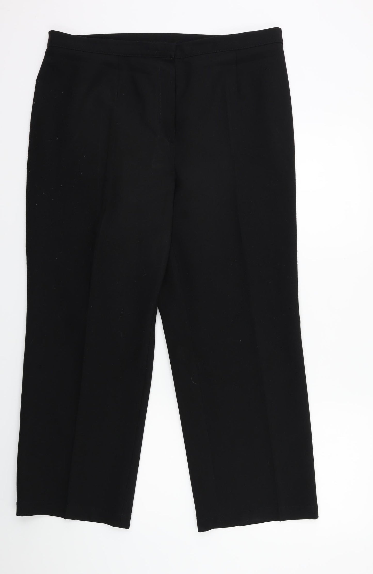 Womens UK Size 36 in Marks and Spencer Regular Fit  Black Trousers