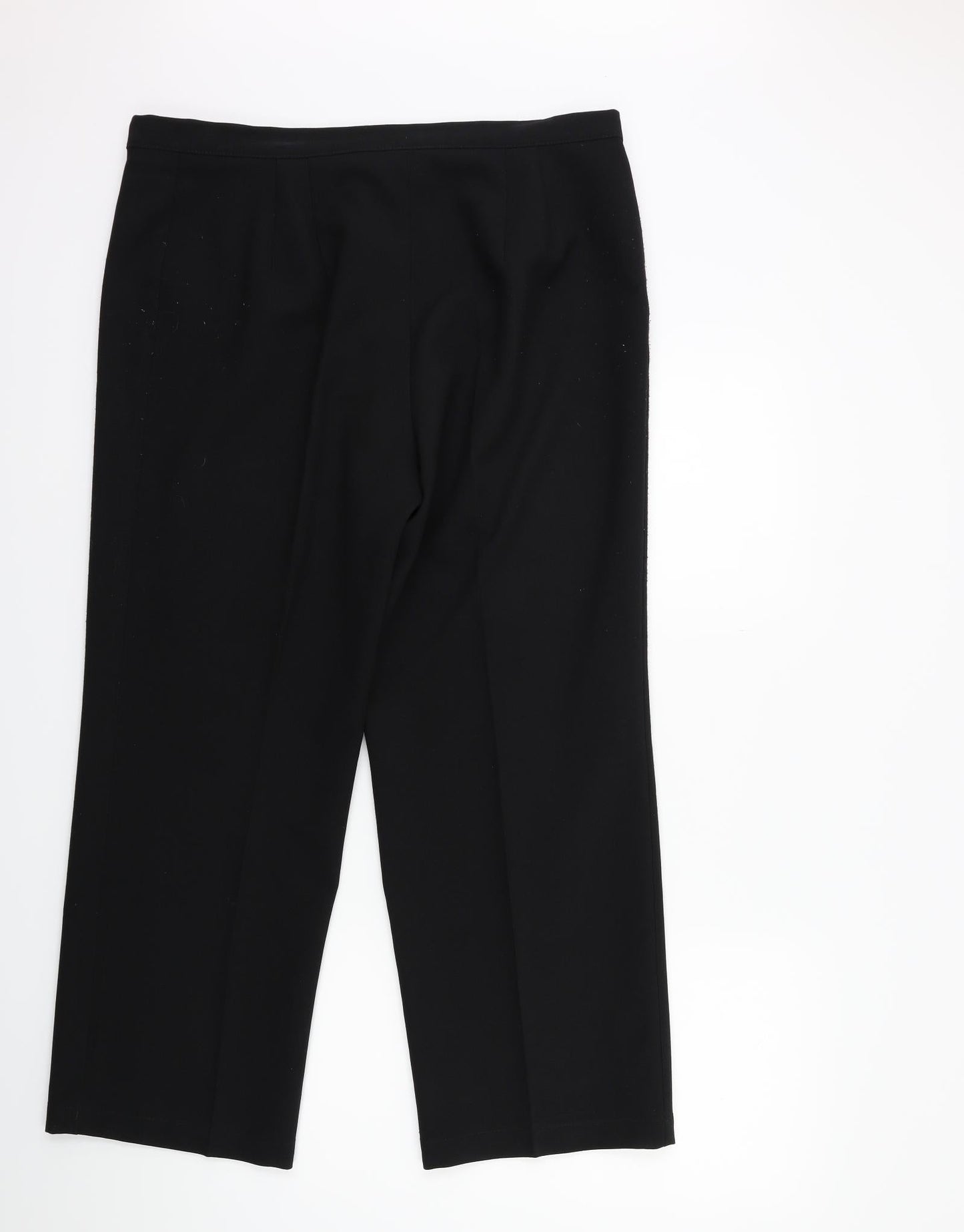 Womens UK Size 36 in Marks and Spencer Regular Fit  Black Trousers