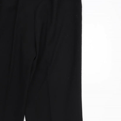 Womens UK Size 36 in Marks and Spencer Regular Fit  Black Trousers