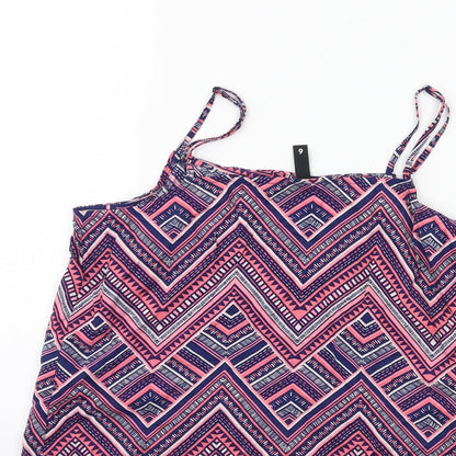 Womens UK Size 6 H&M Blue Basic Blouse