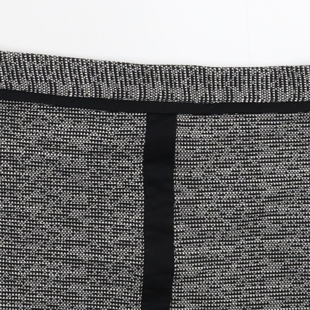 Papaya Womens Grey   Mini Skirt Size 10