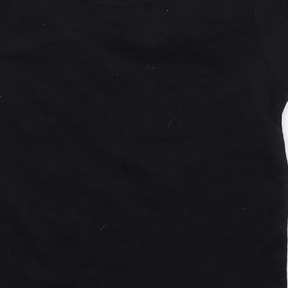 George Baby Black   Basic T-Shirt Size 3-6 Months