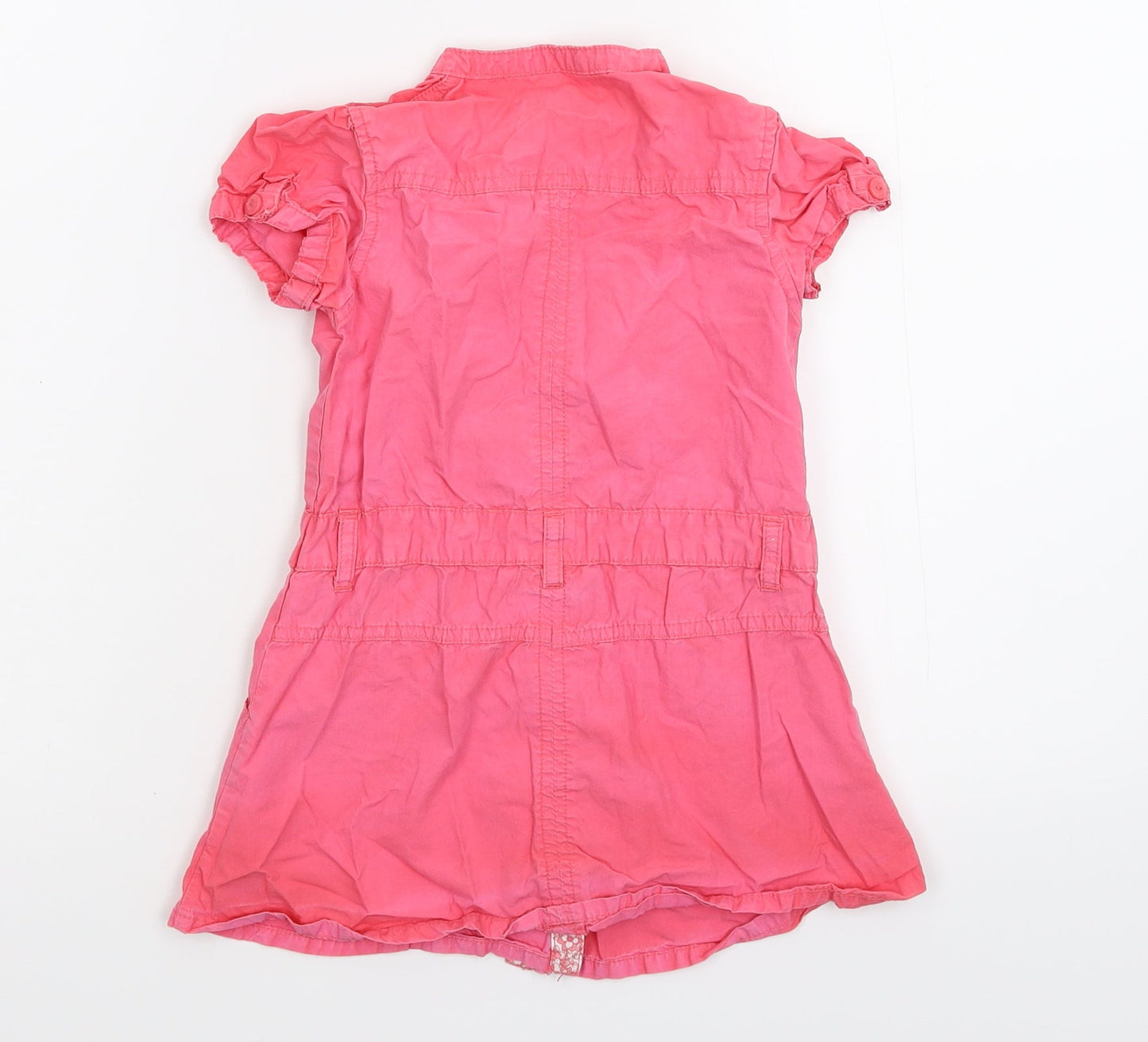 Earlydays Girls Pink   Shirt Dress  Size 18-24 Months