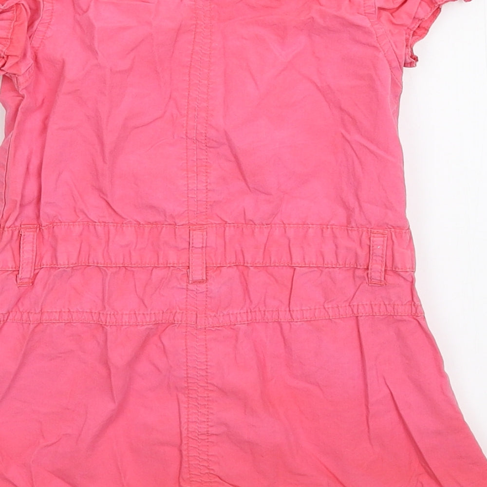 Earlydays Girls Pink   Shirt Dress  Size 18-24 Months