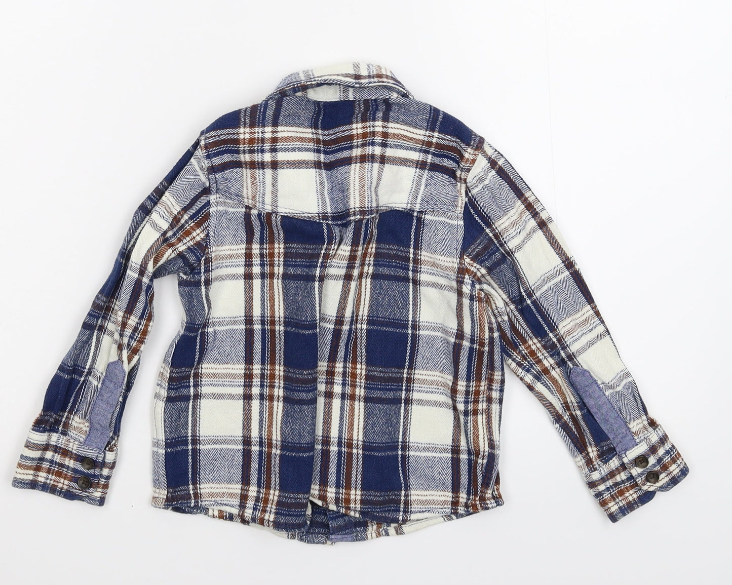 Global Explorer Boys Multicoloured Check  Basic Button-Up Size 3 Years