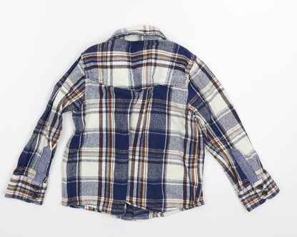 Global Explorer Boys Multicoloured Check  Basic Button-Up Size 3 Years