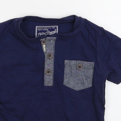NEXT Boys Blue   Basic T-Shirt Size 3 Years