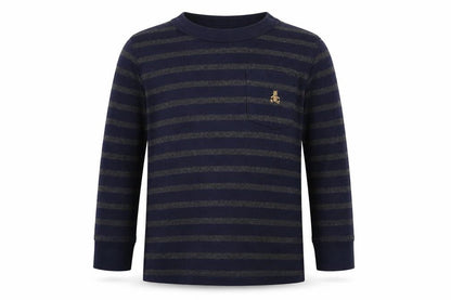 Gap Boys Blue Striped  Pullover Jumper Size 3 Years