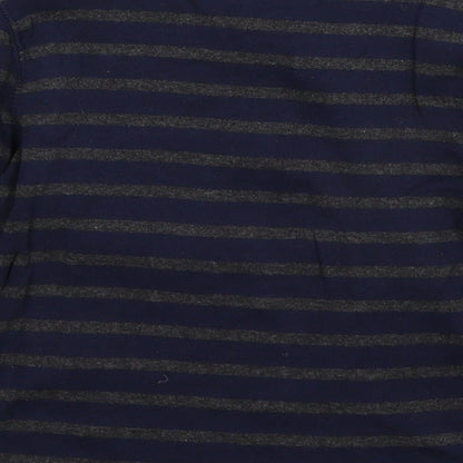 Gap Boys Blue Striped  Pullover Jumper Size 3 Years