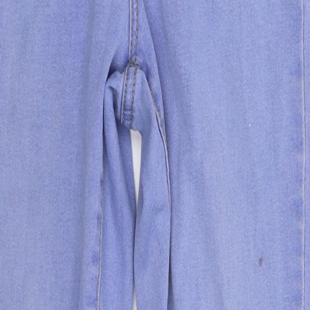 Denim & Co. Womens Blue  Denim Jegging Jeans Size 10 L27 in