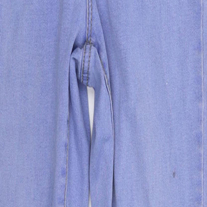 Denim & Co. Womens Blue  Denim Jegging Jeans Size 10 L27 in