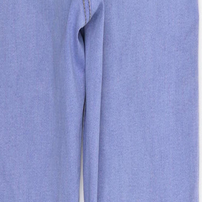 Denim & Co. Womens Blue  Denim Jegging Jeans Size 10 L27 in