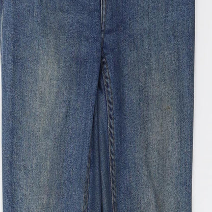 New Look Womens Blue  Denim Skinny Jeans Size 6 L24 in