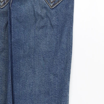 New Look Womens Blue  Denim Skinny Jeans Size 6 L24 in