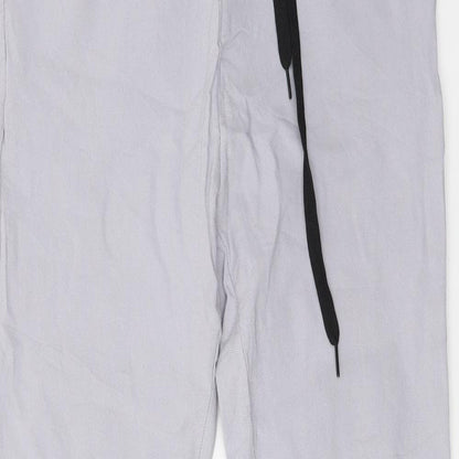 Preworn Girls Grey  Denim Jegging Jeans Size L - Made in Italy